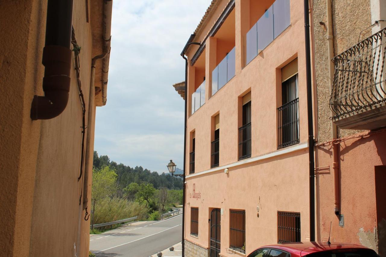 Ca L'Angels Hotel Prat de Comte Bagian luar foto